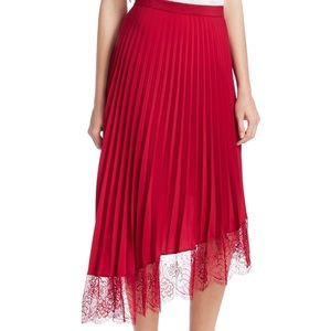 ALC  Claude Pleated Midi Skirt
